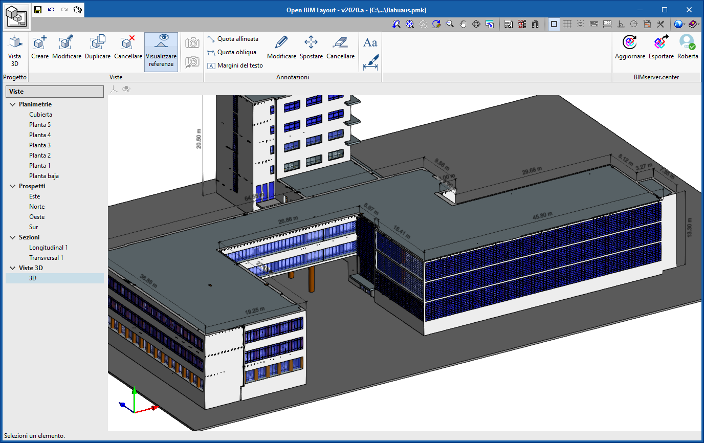 Open BIM Layout. Descrizione