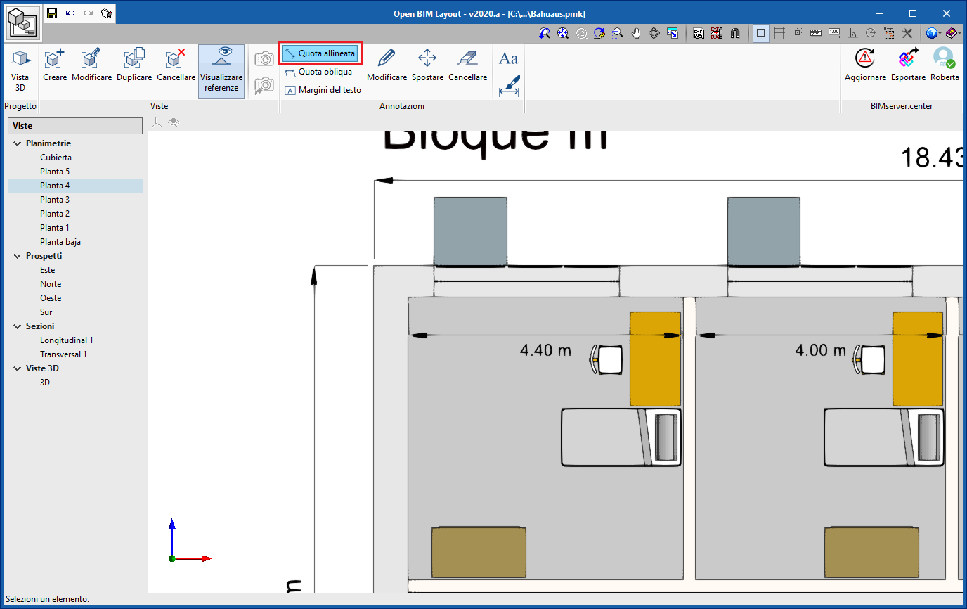 Open BIM Layout. Funzionamento